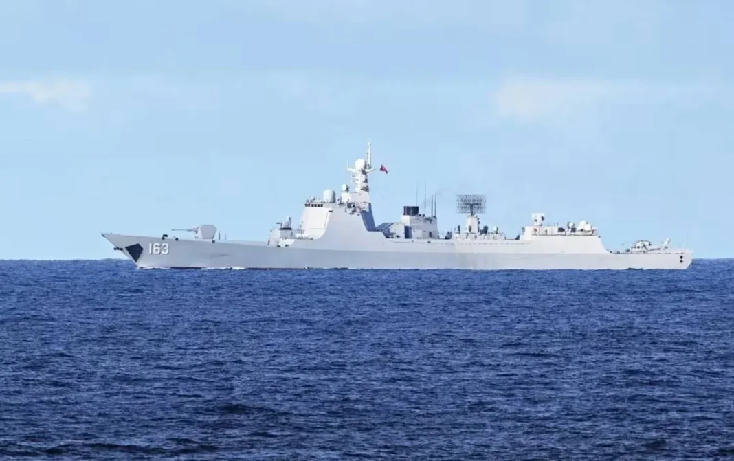 1296034.jpeg A patrol vessel in waters east of Taiwan during a maritime control operation.