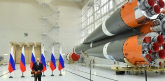 Russia may deploy nuclear weapons in space: Germany is preparing a response The Russian President is speaking against the backdrop of a launch vehicle in a hangar at the spaceport