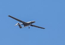 Drone attacks continue in Moscow: airports have restricted flights A drone against the backdrop of the Moscow sky during the drone attack on 20 June