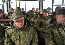 Новобранці РФ на фронті
