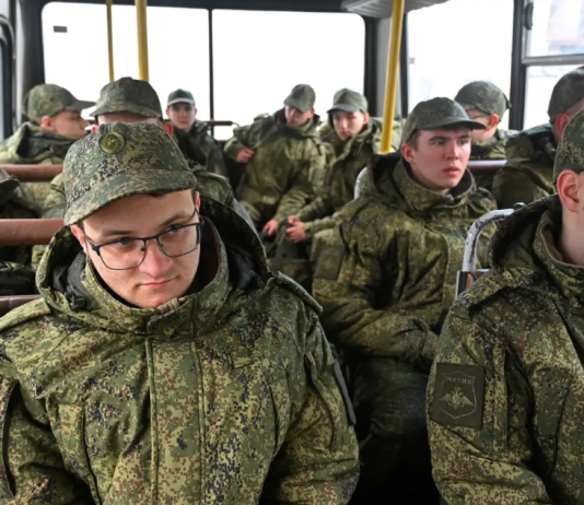 Новобранці РФ на фронті