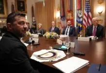 Трамп зустрінеться з лідерами кількох країн на G7, але не з Зеленським Президент США Дональд Трамп та Володимир Зеленський під час зустрічі