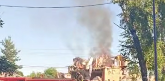 Drone attack on the Moscow region