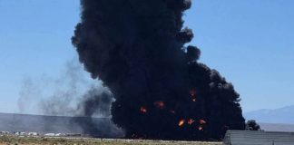 B-52 ВПС США зазнав аварії після зльоту з авіабази Едвардс у Каліфорнії Стратегічний бомбардувальник B-52 розбився на авіабазі Едвардс у Каліфорнії