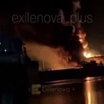 Крим атакували десятки дронів: повідомляють про пожежі в районі порту Керчі