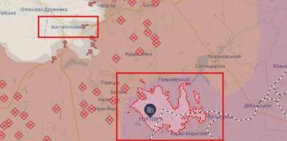 Українська артилерія вогнем контролює тимчасово окуповану Горлівку на Донеччині