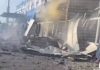 Російські безпілотники атакували харчове підприємство ТМ «Яготинське» на Київщині Пожежа на харчовому підприємстві у Броварському районі після російської атаки дронів.