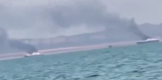 The Ukrainian Armed Forces have struck the occupiers’ ferry crossings Fires on ferries in the port of Kerch following an attack by the Ukrainian Armed Forces.