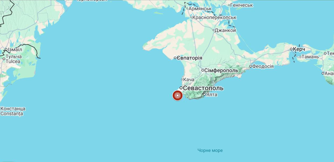 An earthquake with a magnitude of 4.2 has struck the Black Sea off the coast of Crimea. An earthquake with a magnitude of 4.2 has struck the Black Sea off the coast of Crimea.
