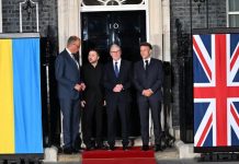Meeting between the leaders of the Euro Troika and Volodymyr Zelenskyy in London on 7 June 2026