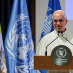 Pope Leo criticises world leaders for ignoring the famine