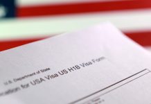 US Federal Court Cancels $100,000 H-1B Visa Fee H-1B visa application form