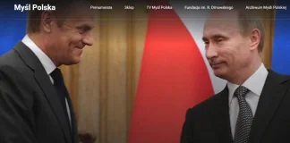 Польське видання закликає до війни з Україною та зближення з Росією Заголовок статті Myśl Polska про конфлікт з Україною.