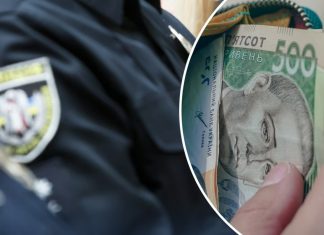 Поліцейським і рятувальникам різко піднімуть зарплати: Рада ухвалила закон Поліцейські під час патрулювання в місті на тлі урядової будівлі.