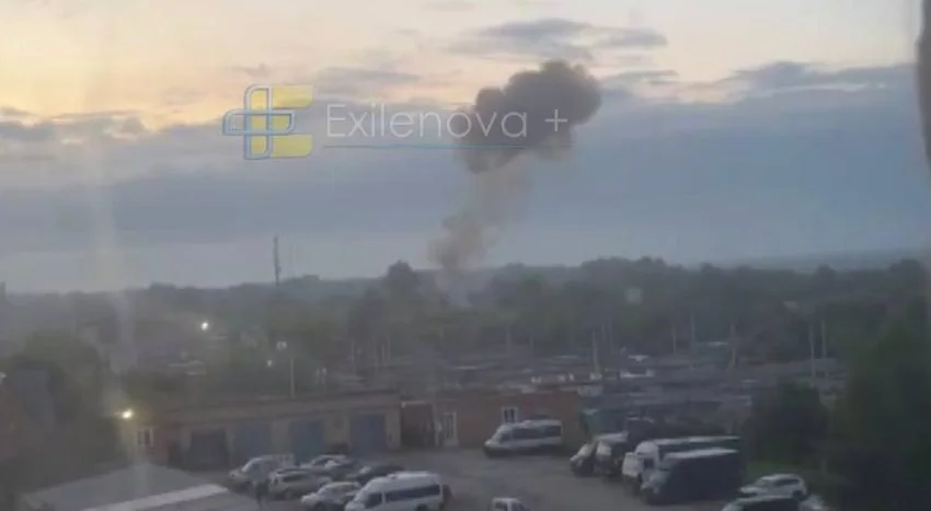 Удар по хімічному комбінату «Азот» у Новомосковську Тульської області
