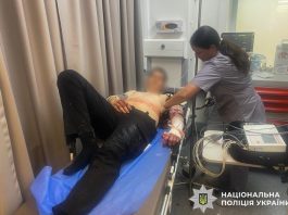 Поранений поліцейський в лікарні