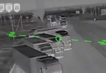 ЗСУ завдали ударів по мостах і військових вантажівках у Криму Український ударний безпілотник FP-2 під час атаки на логістичні об’єкти у Криму