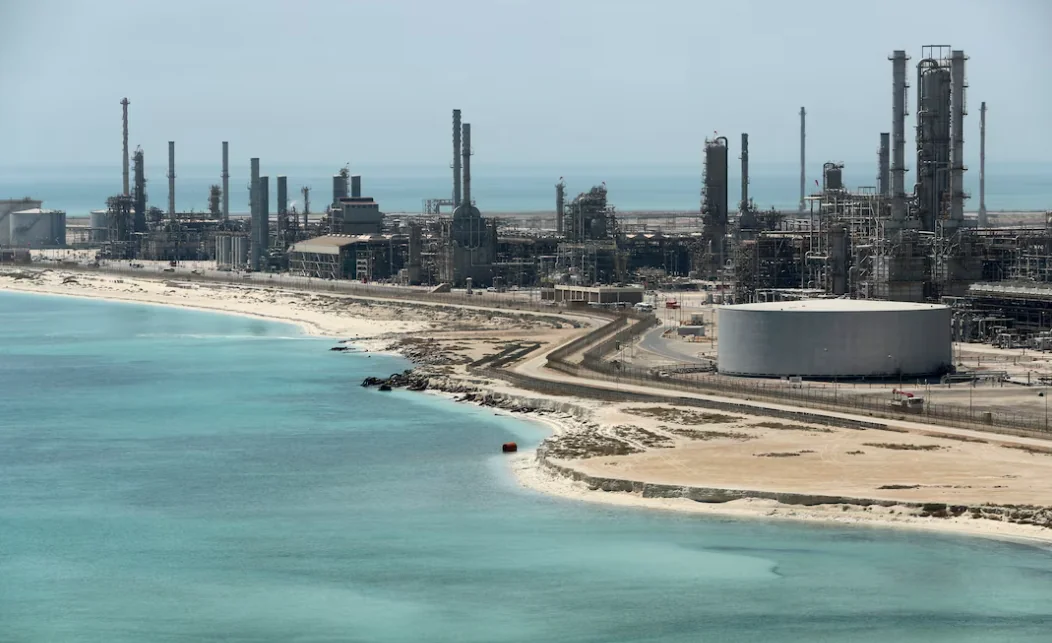Гелікоптер Saudi Aramco, що розбився в Саудівській Аравії, біля Рас-Танури.