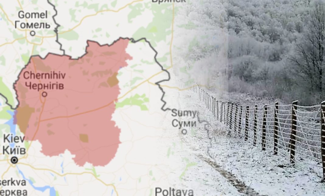 The advance into the Chernihiv region