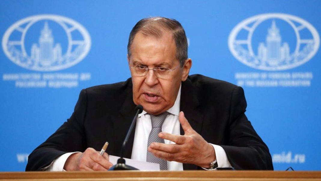 fejk-lavrov-2 Sergei Lavrov at a press conference after talks with the Bangladeshi Foreign Minister