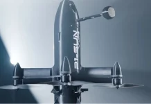 SkyFall has unveiled its innovative P1-SUN Long interceptor drone The Ukrainian P1-SUN Long interceptor drone with an artificial intelligence system