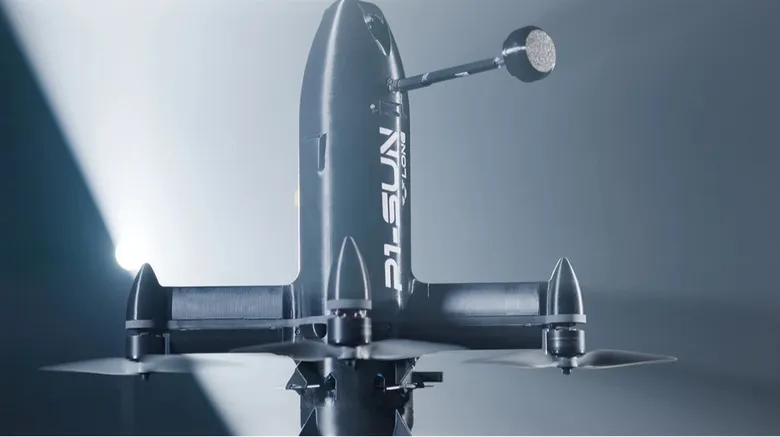 image The Ukrainian P1-SUN Long interceptor drone with an artificial intelligence system
