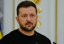 Володимир Зеленський під час офіційного звернення щодо закупівлі ракет для систем ППО Patriot та кадрових рішень.