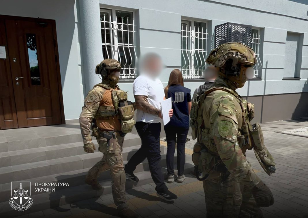 Detention of RTCC officials in Zakarpattia.