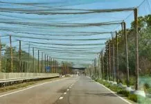 Україна посилює оборону на кордоні з Білоруссю: антидронові сітки та нові укріплення Антидронові сітки на прикордонній ділянці Волинської області, що захищають від ворожих безпілотників.