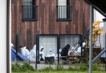 32 foetal bodies were discovered at the pathomorphological site in Lutoryzh Excavations at the site in Lutoryzh where foetal remains were found, and investigators at the scene.