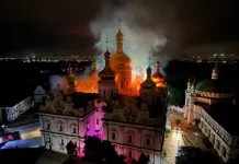 Масована атака на Київ: пожежі, руйнування та десятки врятованих людей Пожежники ліквідовують наслідки нічної атаки у Києві.