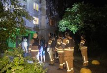 One person was killed in a night-time attack by Russian UAVs on Sumy A damaged nine-storey building in Sumy following a drone attack