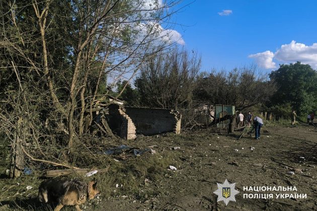 The consequences of the Russian attack on residential areas in the Donetsk region