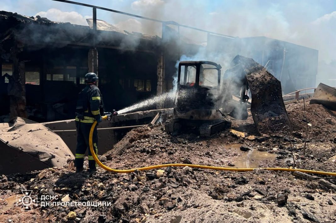 The attack on Kryvyi Rih