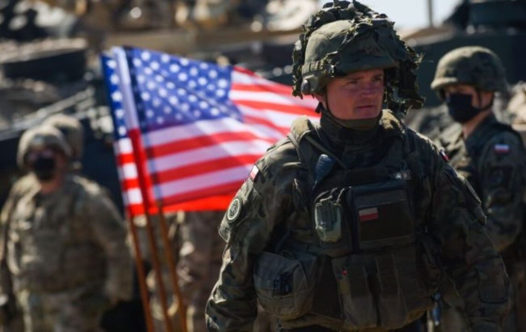 A US Army training ground for military exercises in conditions similar to those in Ukraine. A US Army training ground for military exercises in conditions similar to those in Ukraine.