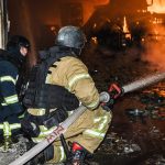 Russia attacked Kharkiv with drones: a massive fire broke out at a warehouse