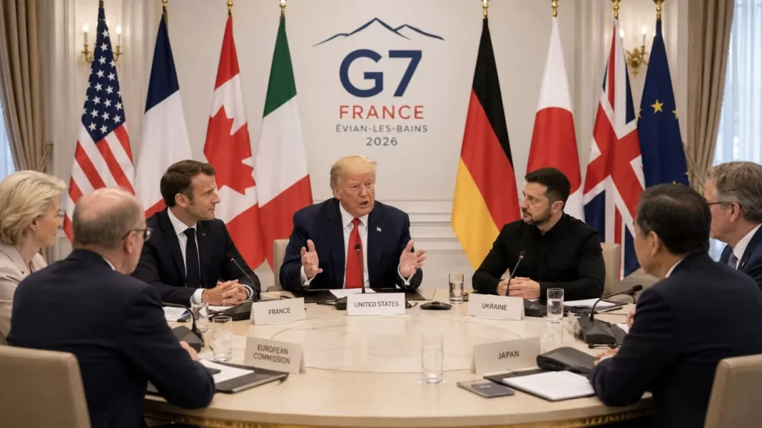 tramp-na-g7-key-routes-through-ukraine-and-europe-a6e0 Production of long-range missiles in Ukraine under licence from the G7 countries and the US, against the backdrop of the Evian summit.