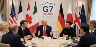 Production of long-range missiles in Ukraine under licence from the G7 countries and the US, against the backdrop of the Evian summit.