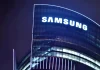 Samsung скорочує робочі місця у США Логотип Samsung на будівлі офісу компанії