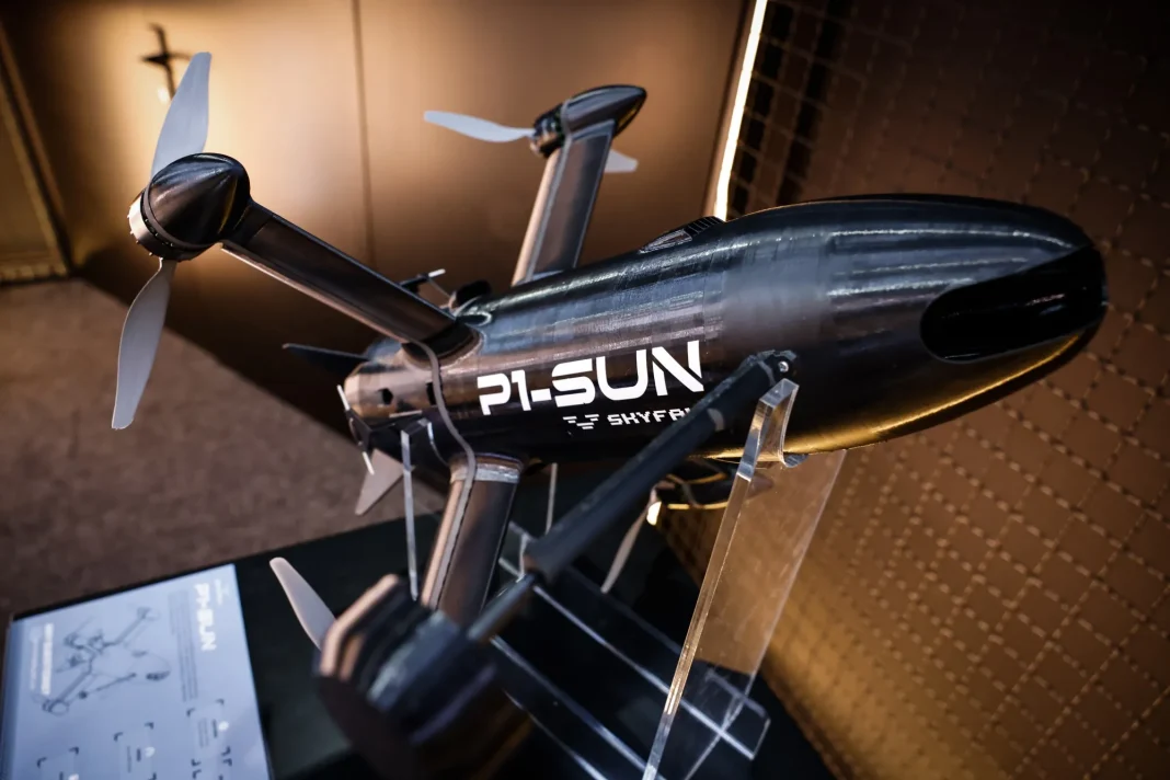 P1-SUN Jetkiller The Ukrainian P1-SUN Jetkiller interceptor drone, designed to combat Russian drones