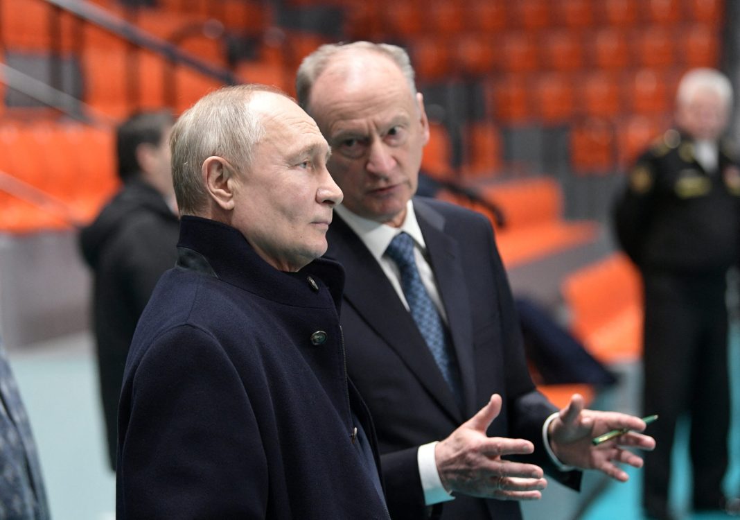 Mykola Patrushev at an official event