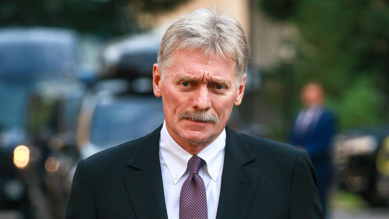 Dmitry Peskov, the Russian President’s press secretary, during a briefing. Dmitry Peskov, the Russian President’s press secretary, during a briefing.