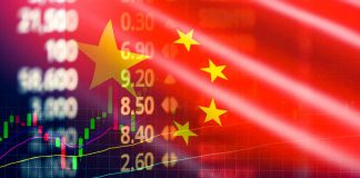China’s economy has slowed sharply: GDP grew by just 4.3% China’s economy — stock market charts against a backdrop of the Chinese national flag