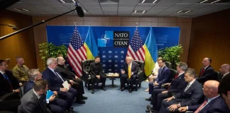 Zelenskyy is to discuss Patriot missiles with Trump in Washington Volodymyr Zelenskyy and Donald Trump during the talks