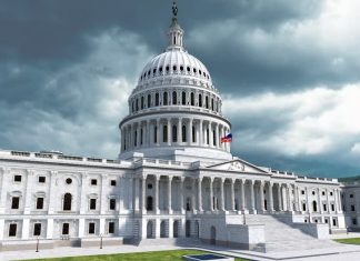 У Сенаті США 62 сенатори підтримали оновлені санкції проти Росії Капітолій США на тлі розгляду нових санкцій проти Росії