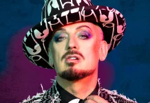 Boy George is singing