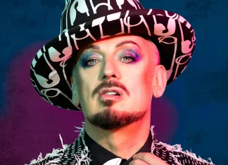 Boy George is singing
