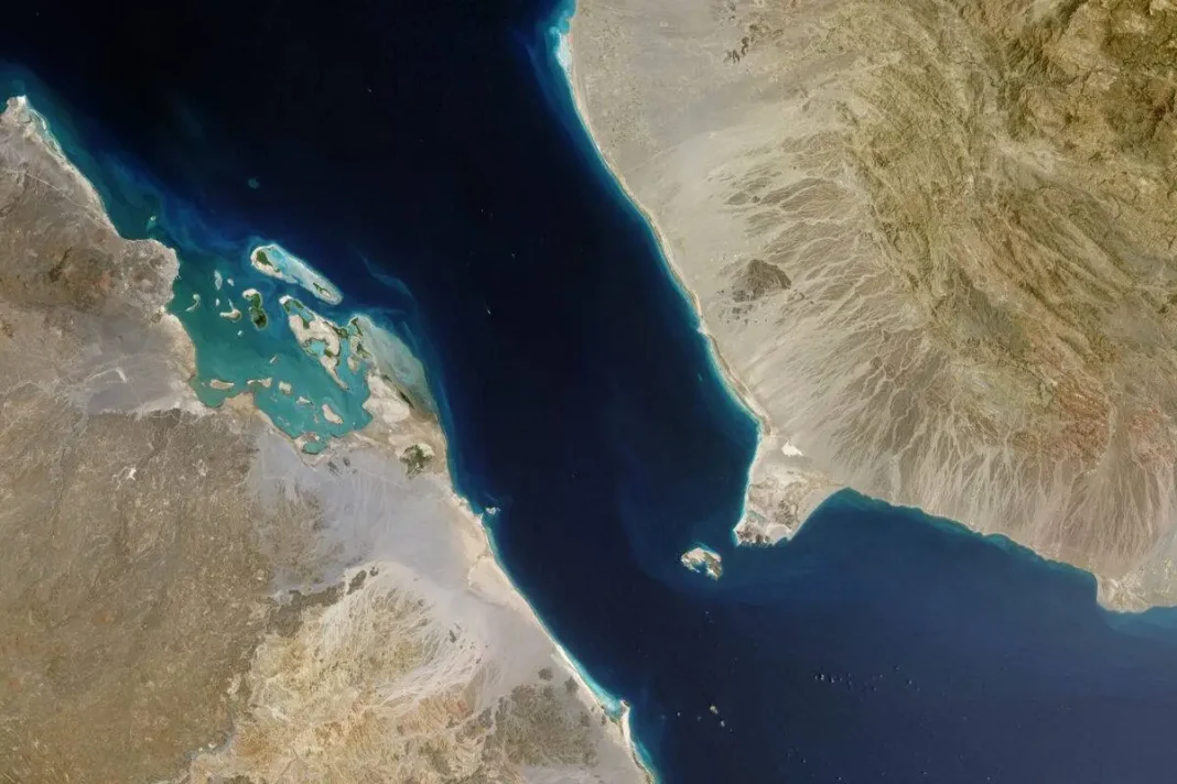 The Bab el-Mandeb Strait The Bab el-Mandeb Strait on the map between Yemen and the Horn of Africa