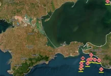 СБС заявили про ураження ще 13 суден у Чорному та Азовському морях Судна в акваторії Чорного моря
