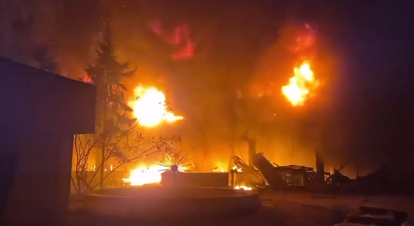 UKRTAC The destroyed UKRTAC factory
